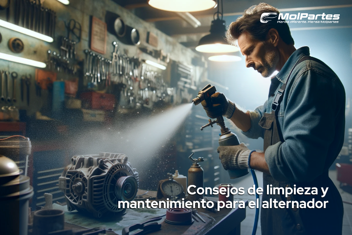 Consejos de limpieza y mantenimiento para el alternador