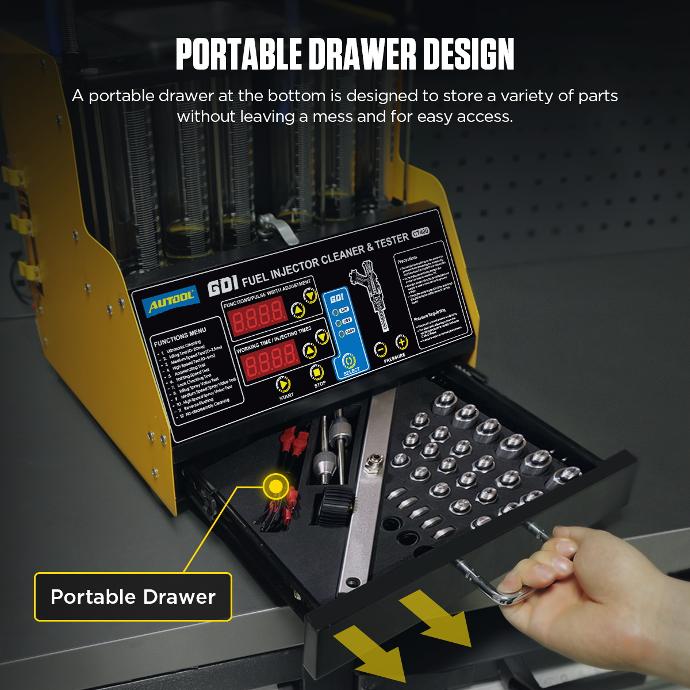 CT400 AUTOOL LAVADOR Y PROBADOR DE INYECTORES COLOMBIA