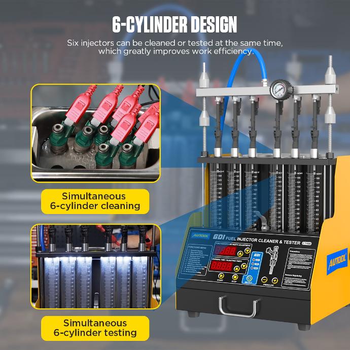 CT400 AUTOOL LAVADOR Y PROBADOR DE INYECTORES COLOMBIA