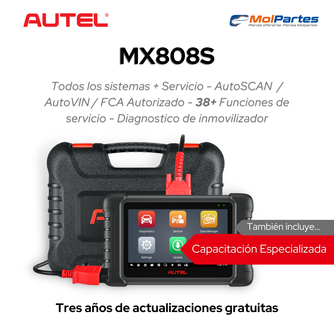 Escáner Automotriz Autel MX808S Escáner Automotriz Autel MX808S