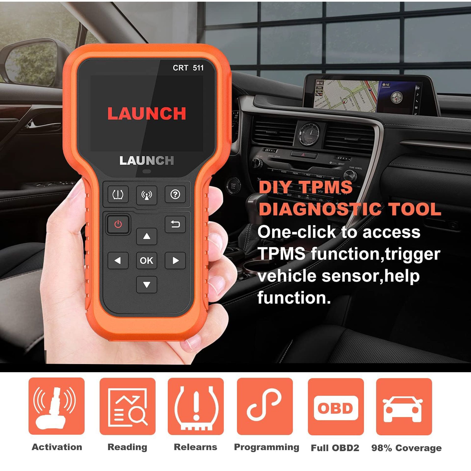 CRT11 ESCÁNER AUTOMOTRIZ LAUNCH CRT11 ESCÁNER AUTOMOTRIZ LAUNCH