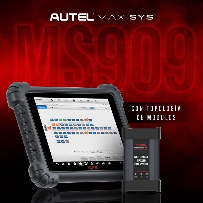 AUTEL MS909 ESCANER DE DIAGNÓSTICO COLOMBIA
