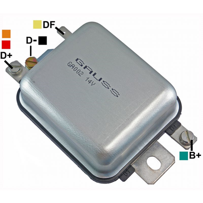 REGULADOR VW VOLKSWAGEN ESCARABAJO KOMBI PIAGGIO 12 30 EXTERNO DE PLATINO DINAMO TIPO BOSCH