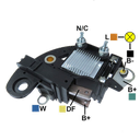 REGULADOR TOYOTA COROLLA 1.41.6 1999>2010 12 CON ESCOBILLAS TIPO MAGNETI MARELLI