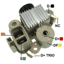 REGULADOR HYUNDAI ATOS ACCENT ELANTRA BOB CAT 12 2 L-S TIPO MANDO