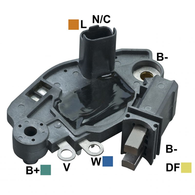 REGULADOR RENAULT MEGANE LAGUNA KANGOO 97 12 PARIS RHONE 2 L-N C TIPO MOTOROLA (GA1807)