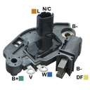 REGULADOR RENAULT MEGANE LAGUNA KANGOO 97 12 PARIS RHONE 2 L-N C TIPO MOTOROLA (GA1807)