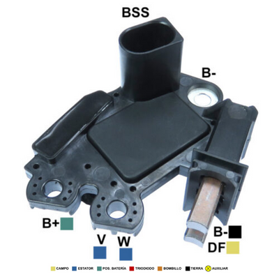 REGULADOR MB MERCEDES BENZ SPRINTER 515 VOLKSWAGEN TOUAREG REGULADOR 3.0 12 1 COM TIPO VALEO