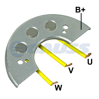 RECTIFICADOR TRACTORES FIAT PERKINS MASSEY FERGUSON 55AMP 3X35A(GA004 GA005) TIPO BOSCH