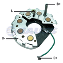 RECTIFICADOR CHEVROLET LUV 2.0 > 1998 85AMP 6X35A TIPO BOSCH