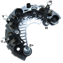 RECTIFICADOR FIAT TIPO DENSO 110AMP 6X50A M8X34MM AVALANCHE M5X15MMTIPO DENSO