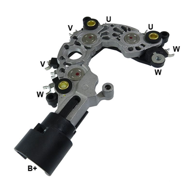 RECTIFICADOR JEEP WRANGLE RENEGADE 150AMP 6X50A M8X15MM HEAVY DUTY AVALANCHE (GA338) TIPO BOSCH