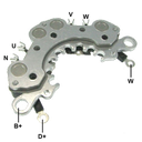 RECTIFICADOR VW VOLKSWAGEN GOL PARATI SAVEIRO SANTANA 1998 90AMP 8X35A AVALANCHE TRIDIODO (GA596) TIPO PRESTOLITE