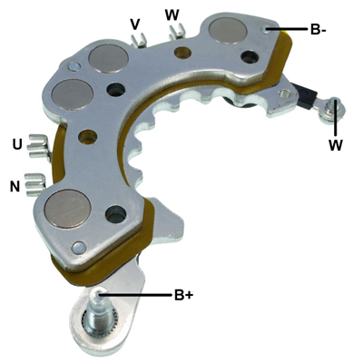 RECTIFICADOR CHEVROLET NPR NQR 80AMP 8X35A TIPO HITACHI