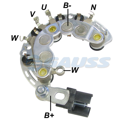 RECTIFICADOR FORD ECOSPORT FORD FOCUS I 140AMP 8X50A110MM(GA350) TIPO VISTEON