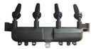 BOBINA ENCENDIDO PEUGEOT 206 1.6L CITROEN PACHA GRIS SIN MODULO 4 P LEIG010 GC4034 SD-6009