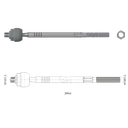 TERMINAL AXIAL FIAT IDEA 07 PALIO 01-08 SIENA 01-08 STRADA 99-09 TEMPRA L:268 RC: M14-1 50 RP: M14-1 50 TP:86N.M