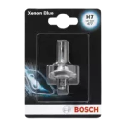 BOMBILLO HALOGENO H7 PX26D 12V 55W FARO XENON BLUE PREMIUM BLISTER X 1 64210CB GL20