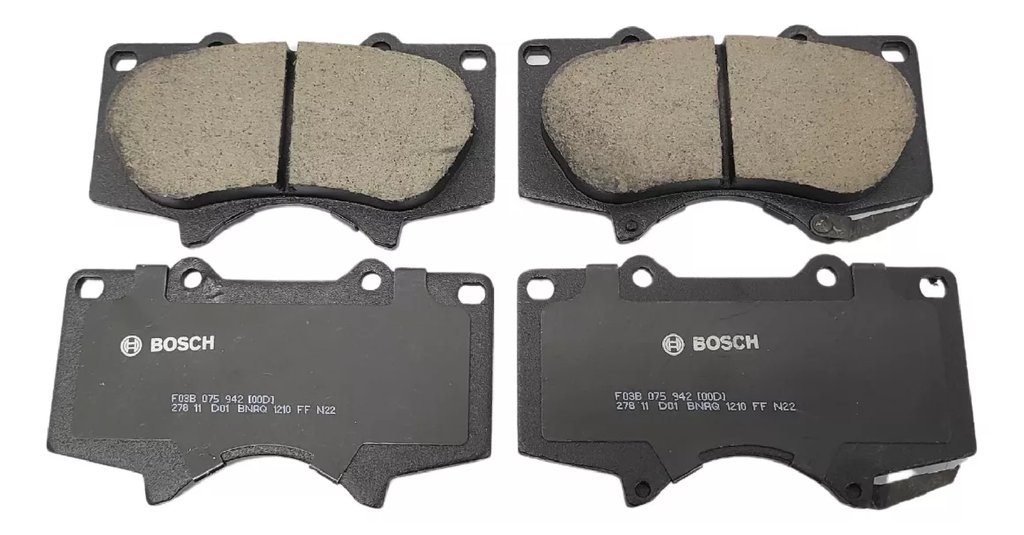 PASTILLA DE FRENO DEL QUITCAST FMSI 7877-D976 LEXUS GX470 4.7 03-09,GX460 4.6 03-10,TOYOTA 4RUNNER SR5 4X4 3.4 4.0 4.7 02-13,TUNDRA V8 24V 4X4 4.7 03-13,SEQUOIA V8 24V 4X4 4.7 01-07,PRADO TX V6 4X4 3.0 4.0 08-15,FORTUNER SR5 3.0 4.0 4X2 4X4 07-15,FJ CRUISER GSJ15 4.0 07-10,HIGHLANDER 2006,TACOMA 05-15,HILUX 4X4 3.0 VIGO 10-21,MITSUBISHI MONTERO ALL NEW WAGON V97 V98 3.2 3.8 08-12,GREAT WALL HAVAL H3 4X4 H5,JAC T8 T9 2.0 20-24,T6 2.0 18-24