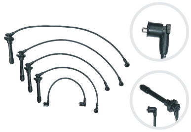 CABLE ENCENDIDO NISSAN SENTRA B -14  ALMERA SLXA JAPON 1.6 MOD. 9