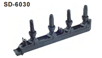 BOBINA ENCENDIDO PEUGEOT 307 02 04 407 05 07 CITROEN C4 04 06 C5 04 06 6 P  GC4780 SD-6030