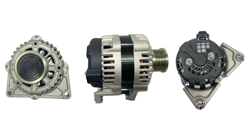 ALTERNADOR CHEVROLET TRACKER, SONIC 12V 130AMP 2 TORNILLOS PASADORES 2PINES P: 6PK T:DELCO V:INT(GA712 GA1755, GA1757D2022, D2112)