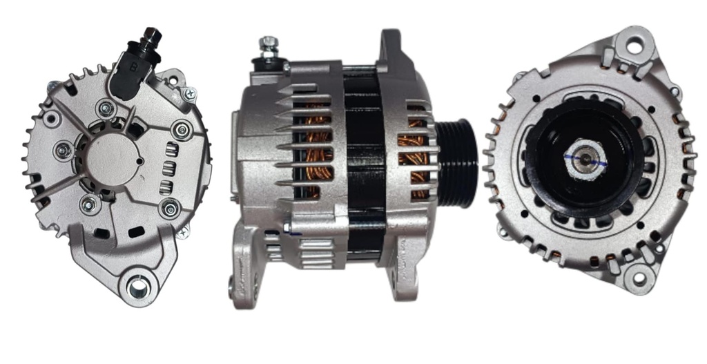 ALTERNADOR NISSAN MAXIMA II 2.0 MURANO I 3.5 12V 110AMP 80MM 2 P:6PK T:MITSUBISHI V:INT(GA257 GA1765 GA1771IH766)