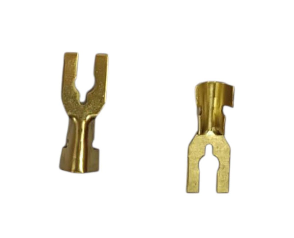 TERMINAL EN U 5/32" 50A  LARGO 25MM