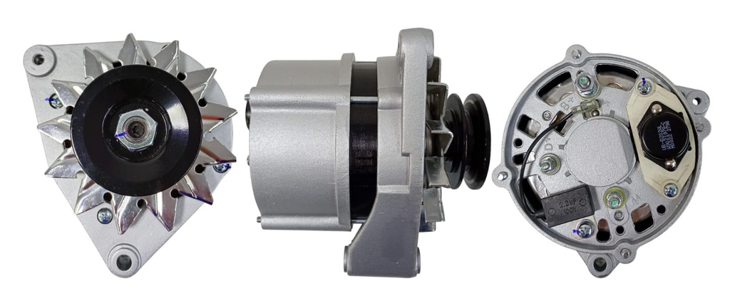 ALTERNADOR RENAULT 9 RENAULT 19 12V 65AMP 1PINES P: 1V T:BOSCH V:EXT(GA027)