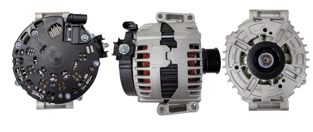 ALTERNADOR MERCEDES BENZ ML320, ML350, E-350, 2 PINES 12V 220 AMP SEÑAL LIN ID:48 P:6PK T:BOSCH  0121813120﻿