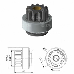 [858526102] BENDIX HYUNDAI TUCSON. SANTAFE KIA SPORTAGE T-11