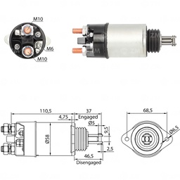[02ZM-802] AUTOMATICO JHON DEERE TRACTORES TIPO LUCAS