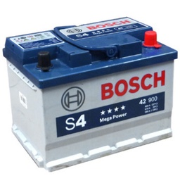 [BT0092S48377] BATERIA BOSCH ECU S4 - 62 AH - 970 CAJA 42 (560,D,L 24,1 AN 17,4 AL 17,5 CM)
