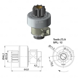 [858565015] BENDIX FIAT TIPO KIA BESTA SEAT 9D