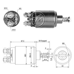 [02ZM-635] AUTOMATICO NASHVILLE TRACTORES 24V TIPO BOSCH