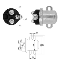 [02ZM-6408] AUTOMATICO 28MT AUX MERCEDES BENZ MB 24V TIPO DELCO 10512476-1115659
