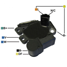 [07GA984] REGULADOR RENAULT SANDERO CLIO MEGANE KANGOO 12 2 L-DFM TIPO VALEO (GA1807)