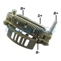 [07GA1398] RECTIFICADOR MITSUBISHI PAJERO 2.8L94-98 95AMP 6X35A100MM(GA857) TIPO MITSUBISHI