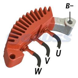 [07GA1601N] RECTIFICADOR LEECE NEVILLE 150AMP 3X50APLATO NEGATIVO TIPO LEECE NEVILLE