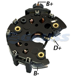 [07GA1671] RECTIFICADOR HONDA CIVIC TIPO BOSCH 115AMPPOST M6TIPO BOSCH
